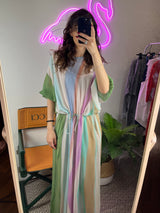 Essentiel Antwerp <br>Abito arcobaleno Bilver