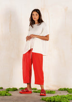 Mama B <br>Pantalone Bianco P