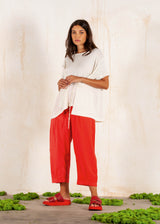 Mama B <br>Pantalone Bianco P