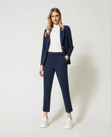 Twinset <br>Pantalone cropped a sigaretta