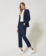 Twinset <br>Pantalone cropped a sigaretta
