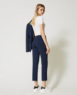 Twinset <br>Pantalone cropped a sigaretta