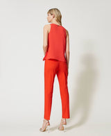Twinset <br>Pantalone Orange Sun