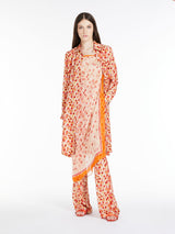 Max Mara <br>Pantaloni in crêpe de Chine di seta