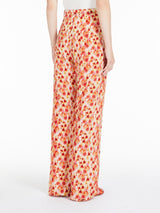Max Mara <br>Pantaloni in crêpe de Chine di seta
