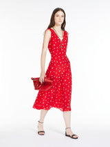 Max Mara <br>Abito in crêpe de Chine di seta