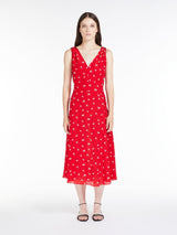 Max Mara <br>Abito in crêpe de Chine di seta