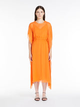 Max Mara <br>Abito in mussola di cotone e seta
