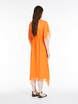 Max Mara <br>Abito in mussola di cotone e seta