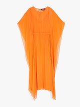 Max Mara <br>Abito in mussola di cotone e seta