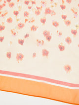Max Mara <br>Scialle in chiffon di seta