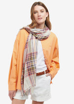 Barbour <br>Sciarpa estiva a quadri Lonnen