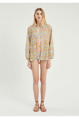 Compañía Fantástica <br>Camicia oversize a maniche lunghe