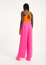 Essentiel Antwerp <br>Pantaloni a gamba larga fucsia