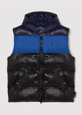 OOF <br>Gilet Shiny&Matt bicolor nylon